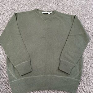 Men's Berkley cashmere Green Sweater M